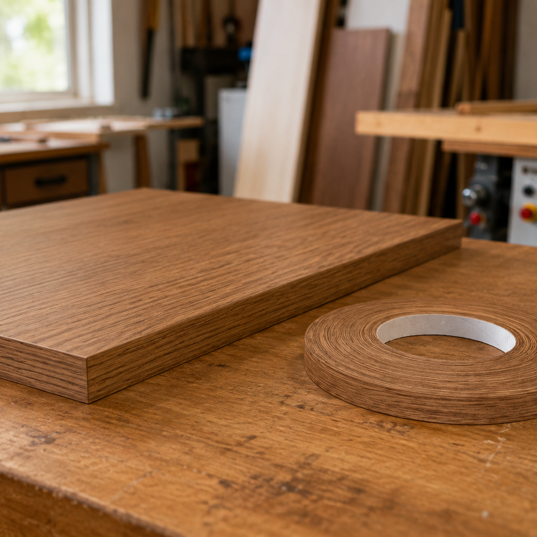 PVC Edge Peru Oak 7/8" x 492' 0.8mm
