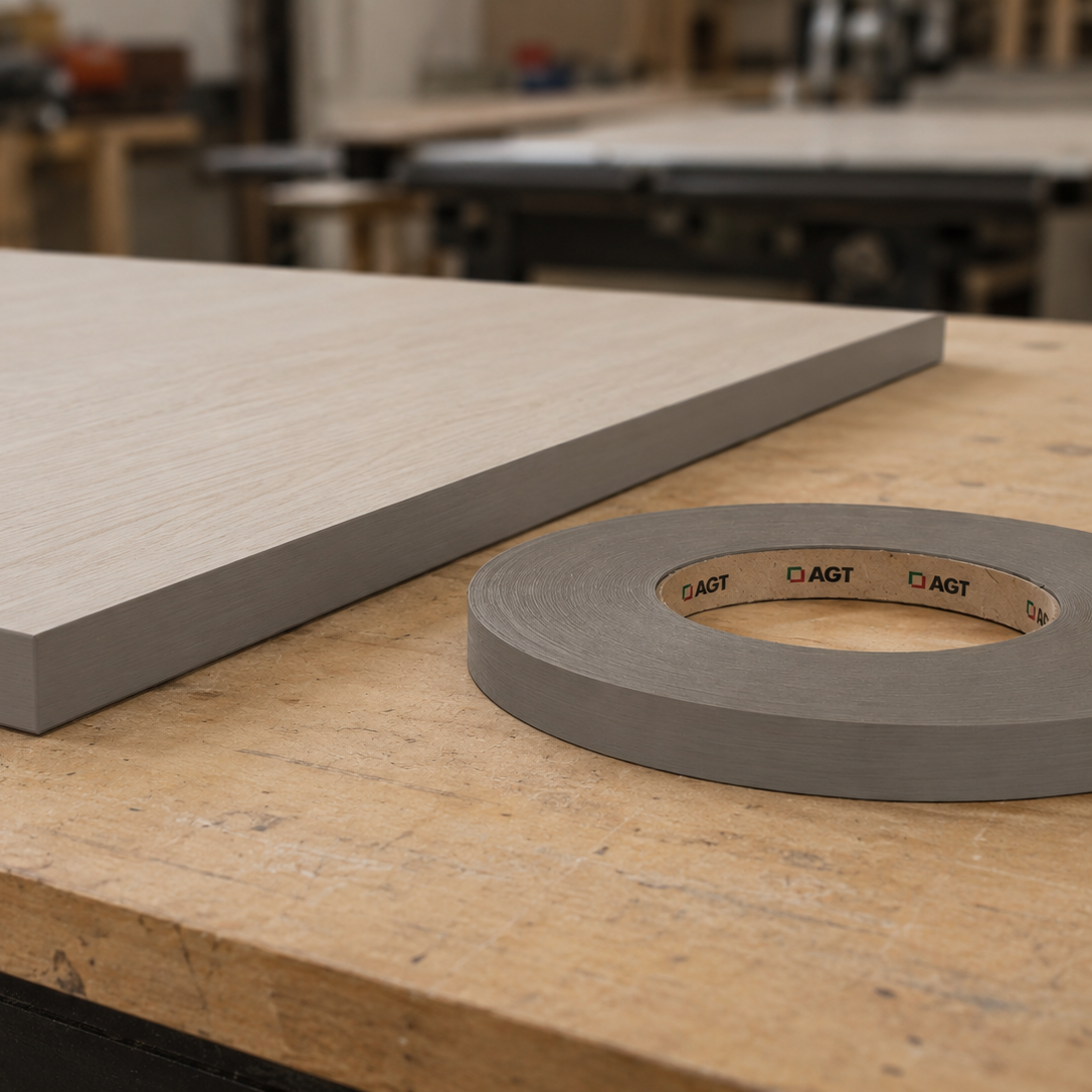 PVC Edge Timber Grey 7/8" x 492' 0.8mm