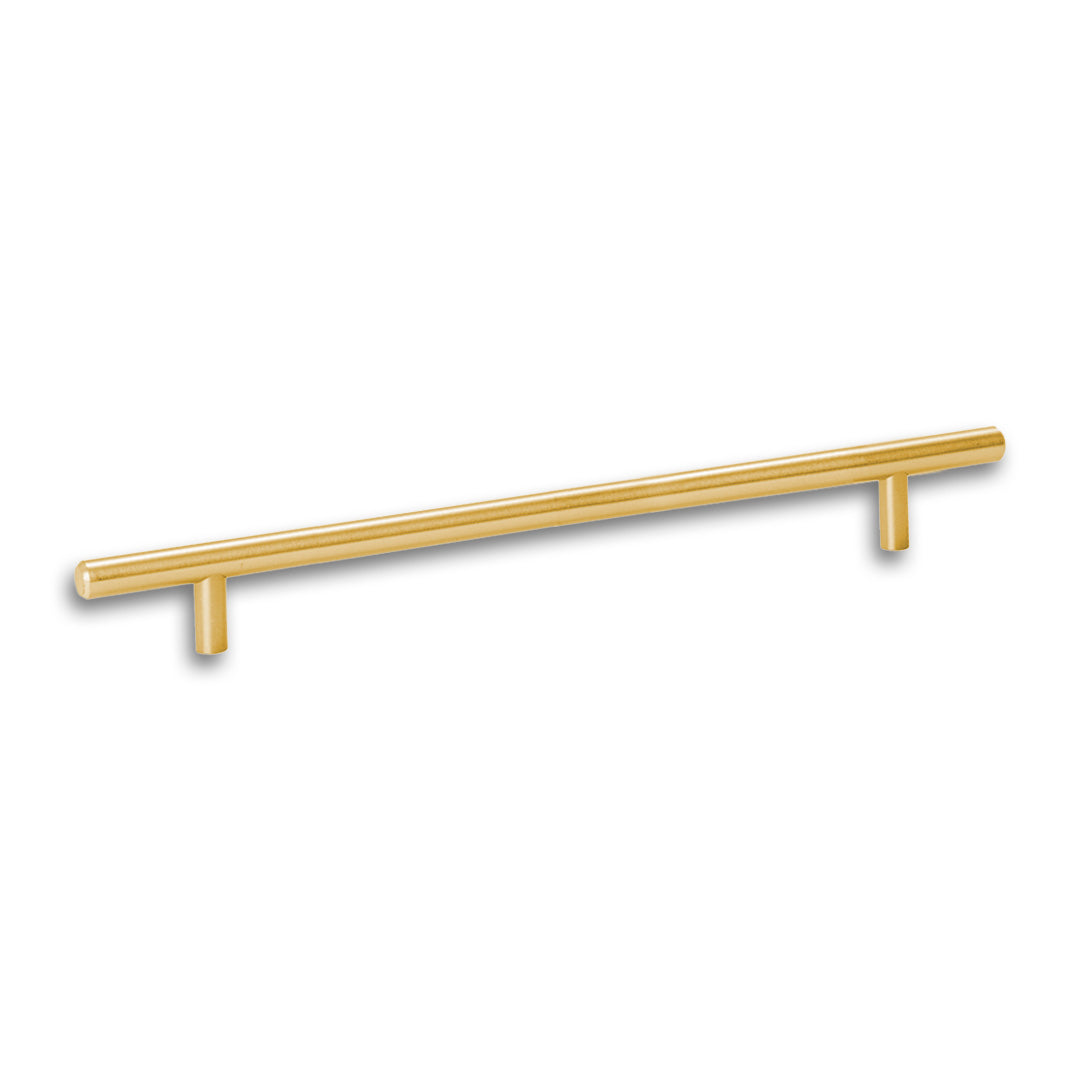 HANDLE BAR 9520 SERIES C/C 12-3/4" O/A 16" SATIN BRASS