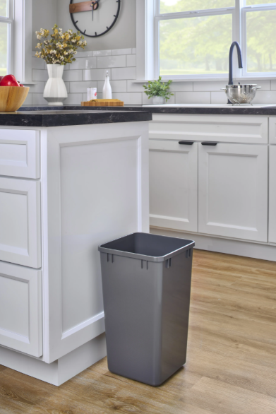 27 Quart Waste Container Only -Bulk 10 (10-19/32" W x 10-19/32" D x 17-3/4" H)