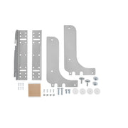 Door mounting Kit for RV Series Metallic Silver  1.5 in (38 mm) W x 2.13 in (54 mm) D x 8 in (203 mm) H