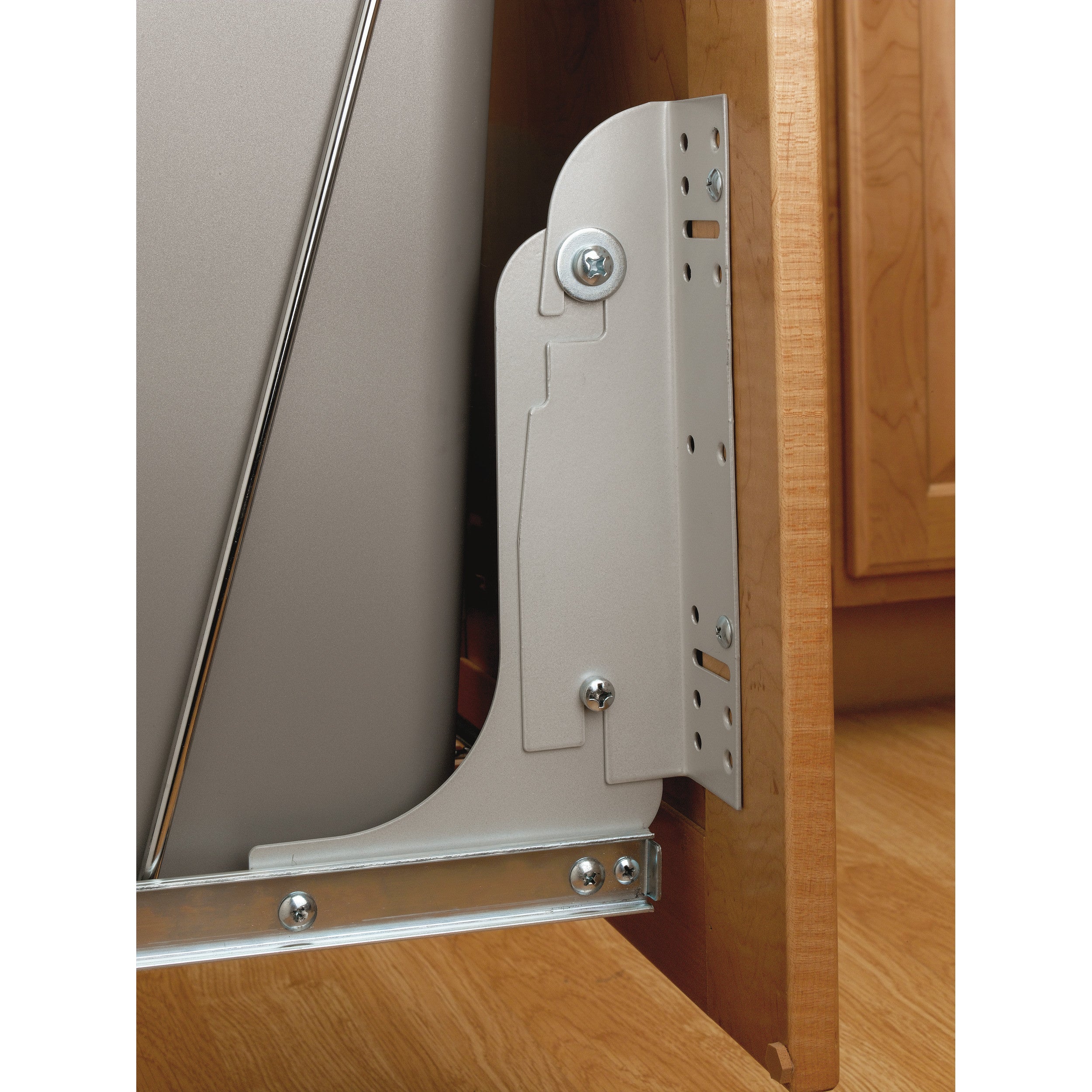 Door mounting Kit for RV Series Metallic Silver  1.5 in (38 mm) W x 2.13 in (54 mm) D x 8 in (203 mm) H