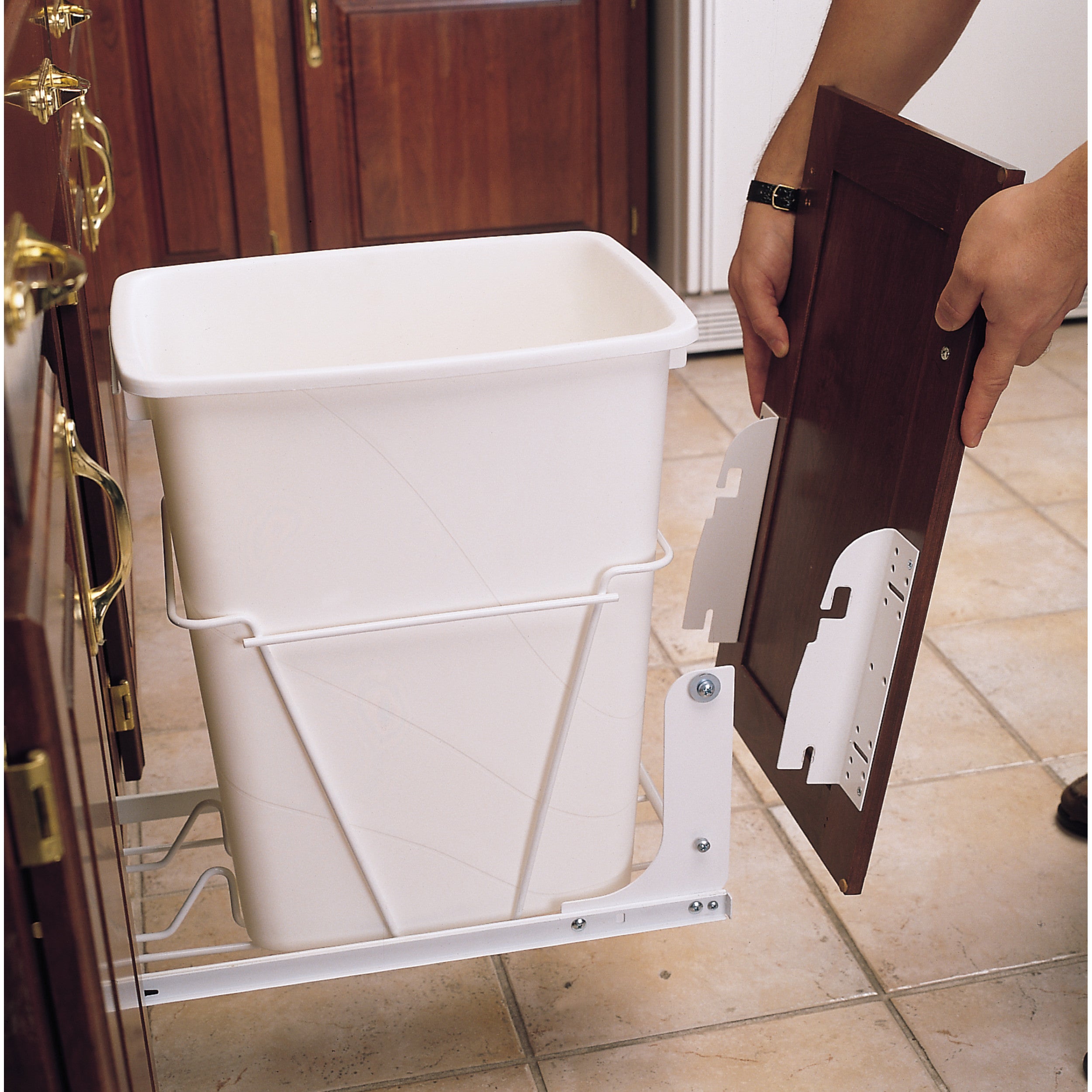 Door mounting Kit for RV Series White  1.5 in (38 mm) W x 2.13 in (54 mm) D x 8 in (203 mm) H