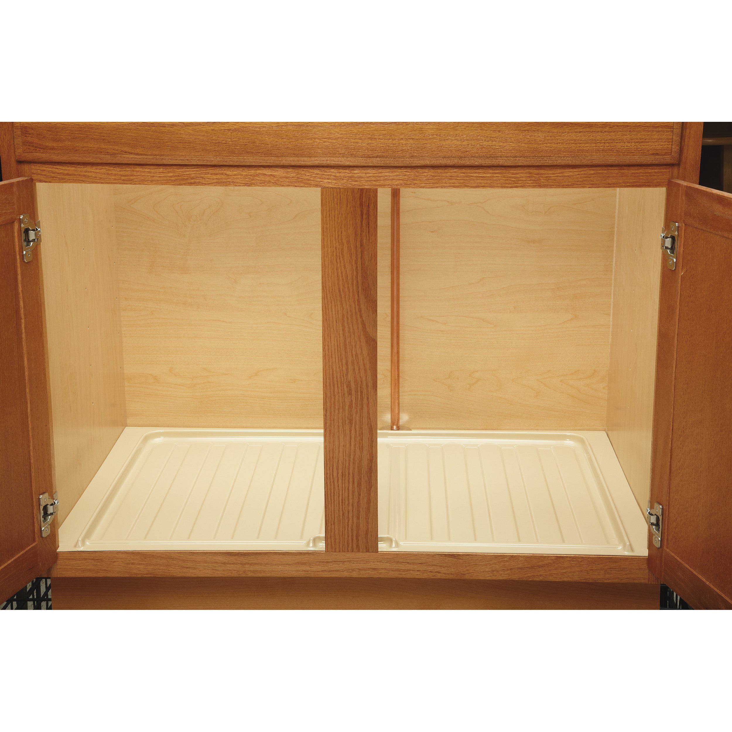 Vanity Drip Tray 33/36" silver hi impact