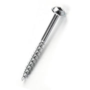 WOOD SCREWS IMEX SQUARE ROUND WASHER WITH NIBS #8 2" TYPE 17 COARSE ZINC 500 BOX