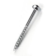 WOOD SCREWS IMEX SQUARE ROUND WASHER WITH NIBS #8 2-1/2" TYPE 17 COARSE ZINC 350 BOX