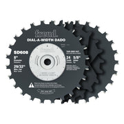 L-A-Width Stacked Dado Sets