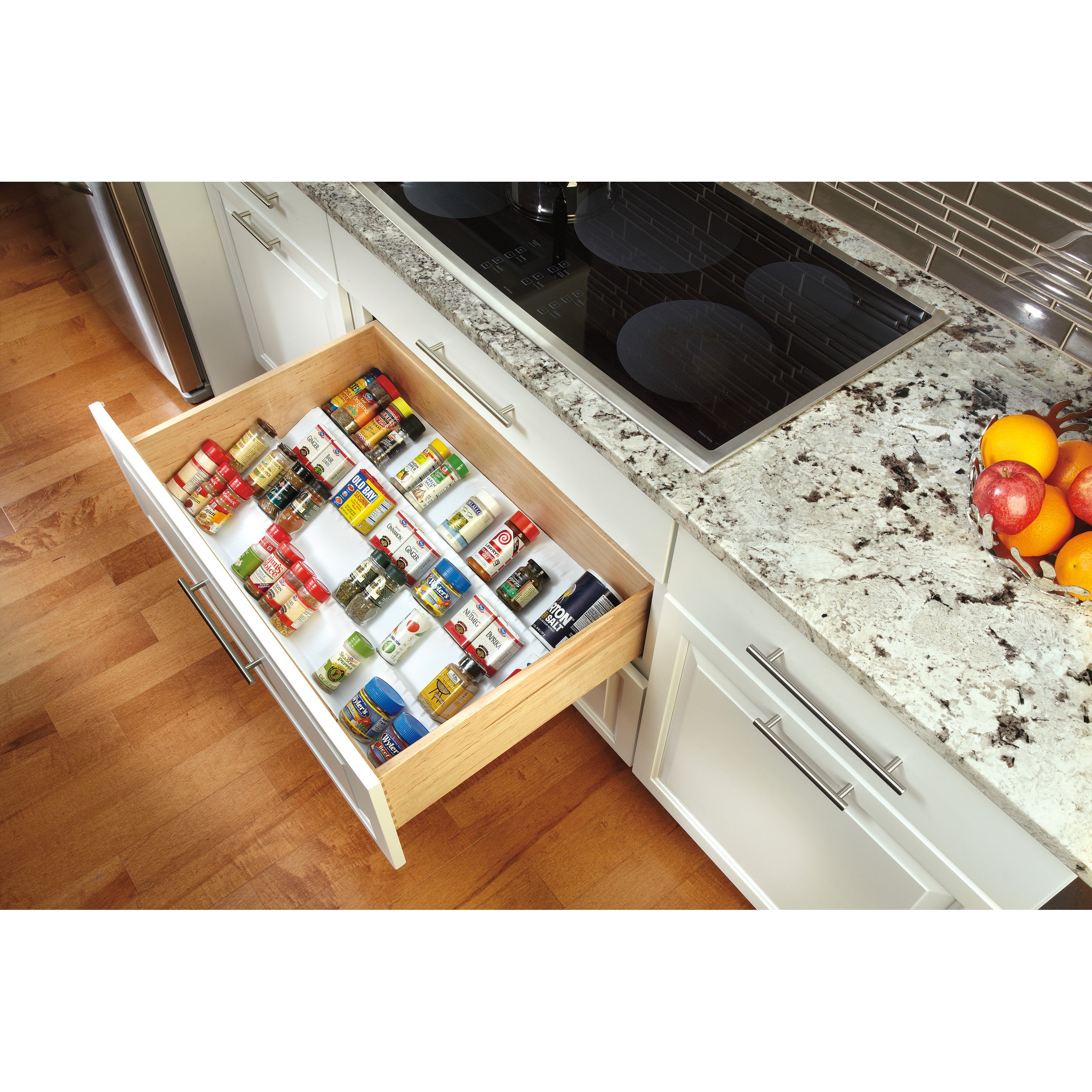 Almond Trimmable Spice Tray Insert Almond  50 in (1270 mm) W x 20 in (508 mm) D x 1.75 in (44 mm) H