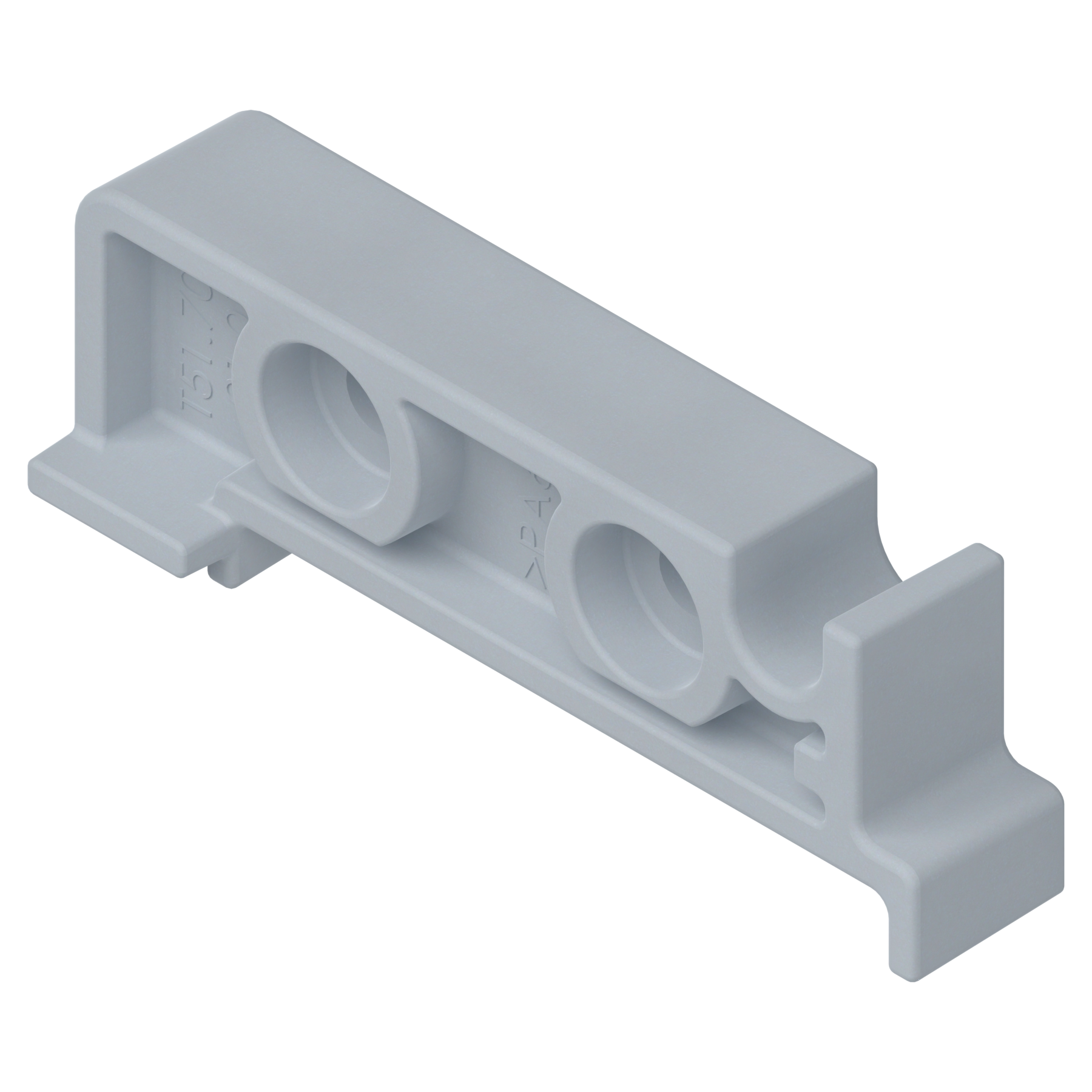 Blum Rear Mounting Block for Pull-Out Shelves on TANDEM Undermount Drawer Slides - T51.7000.01