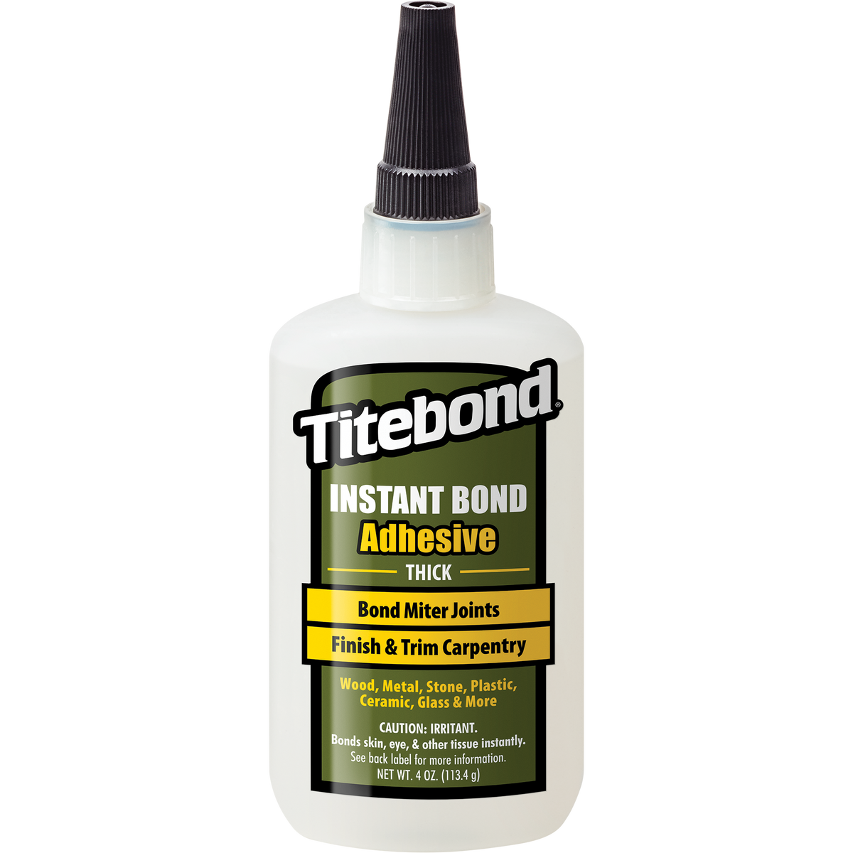 Titebond Instant Bond Adhesive Thick 4 Oz