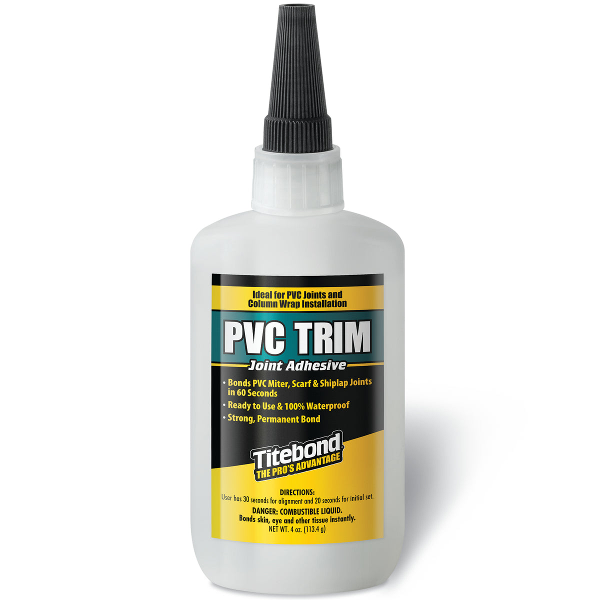 Titebond PVC Trim Joint Adhesive 4 Oz
