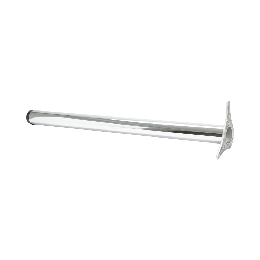Breakfast Bar Leg 60mm x 870mm Brush Nicke