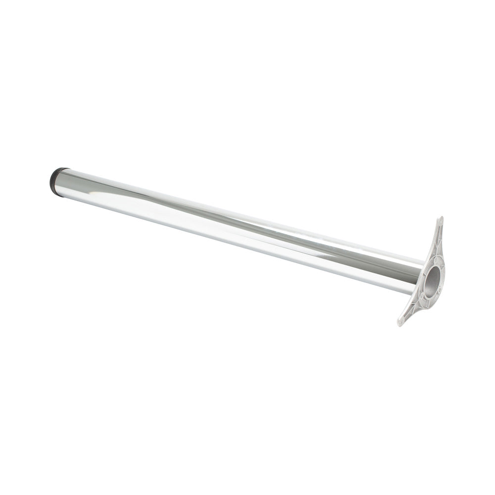Breakfast Bar Leg 60mm x 870mm Brush Nicke