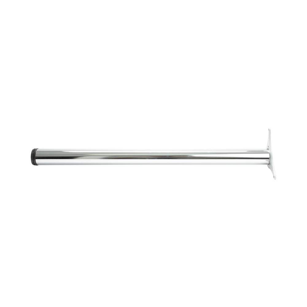 Breakfast Bar Leg 60mm x 870mm Brush Nicke