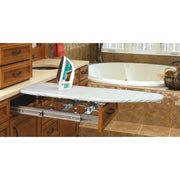 Vanity Pullout Ironing Board Gray  14.25 in (362 mm) W x 19.81 in (503 mm) D x 4 in (102 mm) H