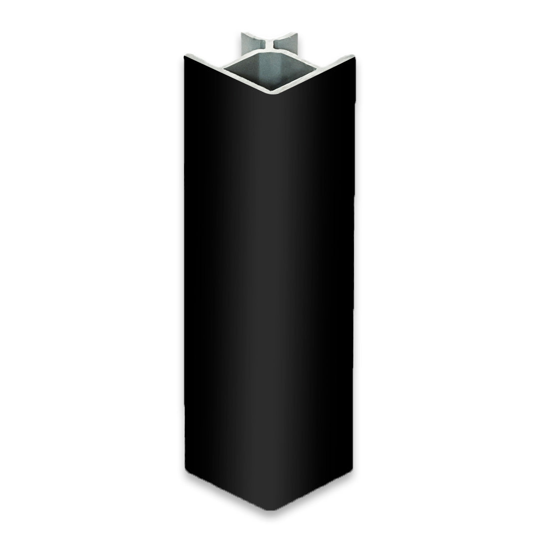 90Â° ROUNDED SHAPE CORNER FOR H150 TOE KICKS MATT BLACK