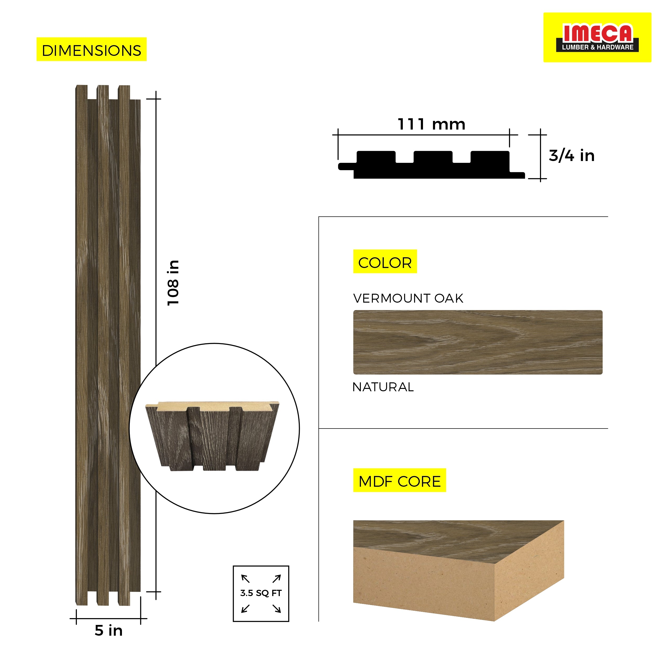 WOOD PANEL MATT VERMONT OAK-3038 5