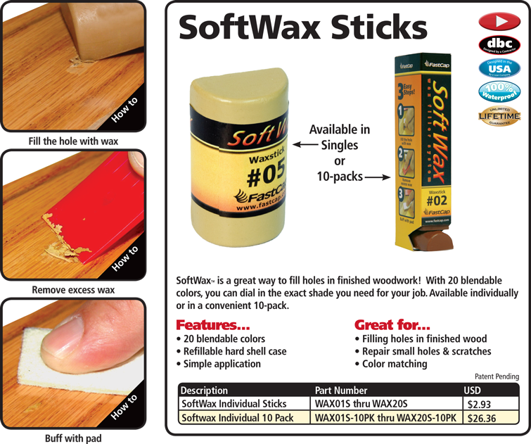 10 PC PACK WAX15S