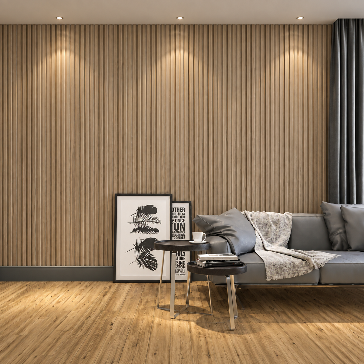 WOOD PANEL ARIZONA OAK-375  5"x108" 18MM 3.5 SqFT  G1