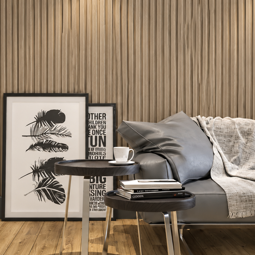WOOD PANEL ARIZONA OAK-375  5"x108" 18MM 3.5 SqFT  G1