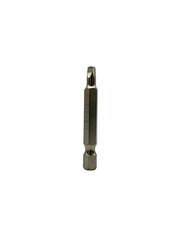 Robertson SQ2 Screwdriver Bit - 50mm Nickel-Plated - IMEX Power Tools