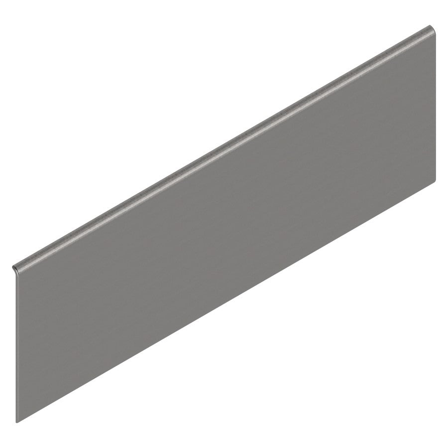 Cover caps for LEGRABOX Ident Blank Inox-Brushed