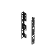 Blum LEGRABOX C-Height Rear Fixing Bracket Matte Black R+L