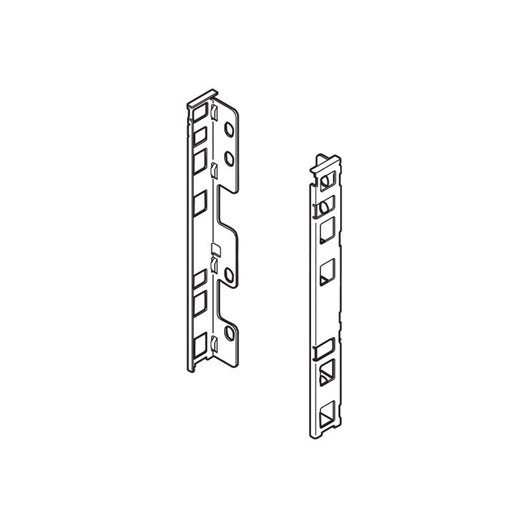 Blum LEGRABOX C-Height Rear Fixing Bracket Matte Black R+L