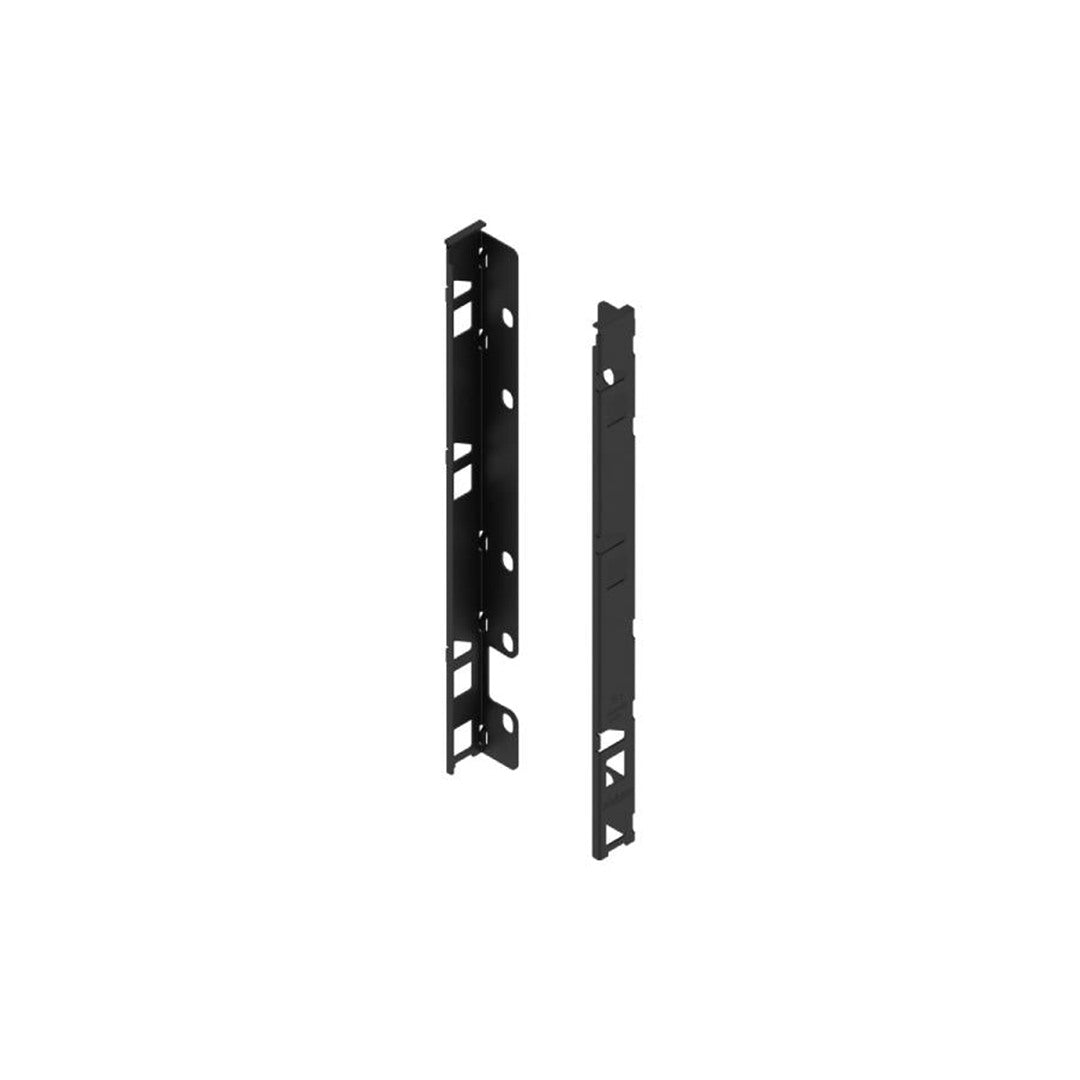 Blum LEGRABOX F-Height Rear Fixing Bracket Matte Black R+L