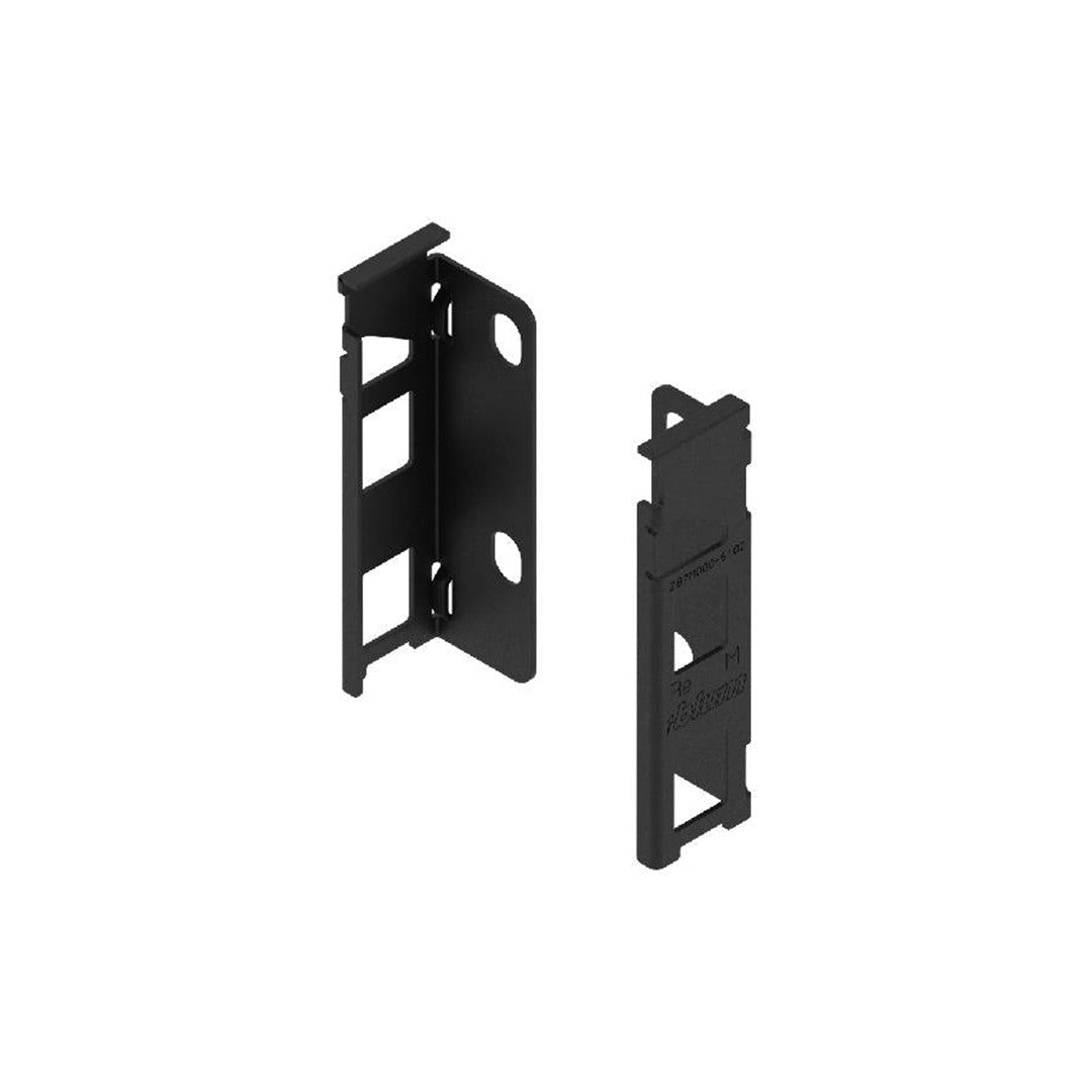 Blum LEGRABOX N-Height Rear Fixing Bracket Matte Black R+L