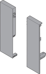 TANDEMBOX Interior front fixing bracket set (nylon) Ident R+L White / Grey