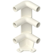 METABOX Corner posts for pull-out shelves Triple White