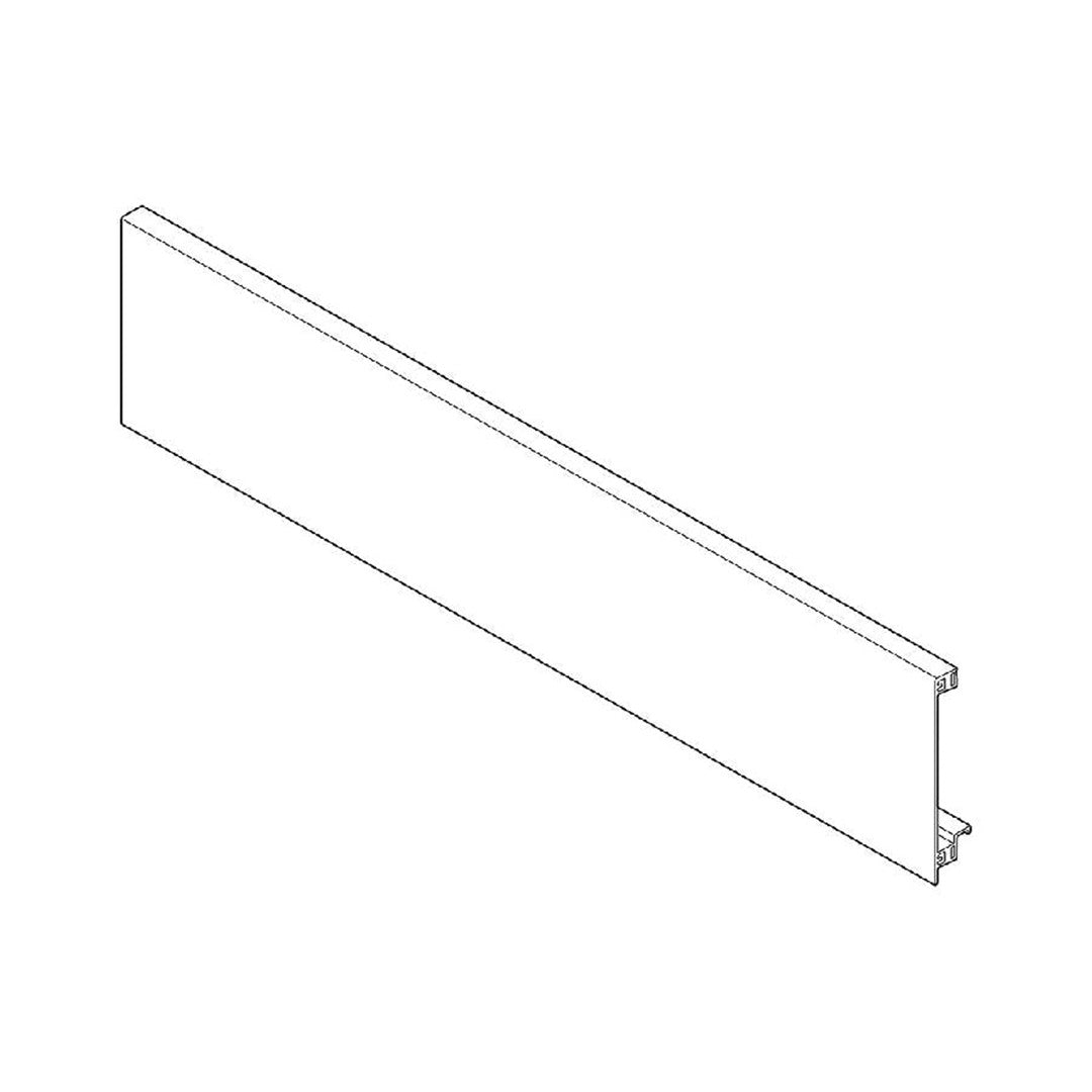 Blum LEGRABOX 41-1/16" Inner Drawer Front Piece Cut-to-Size Matte Black