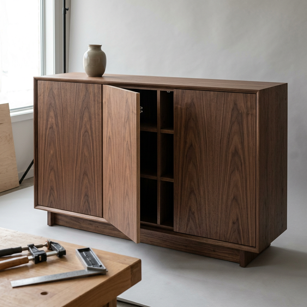 PLYWOOD WALNUT 3/4" A1 PS 4X8 GREENLINE