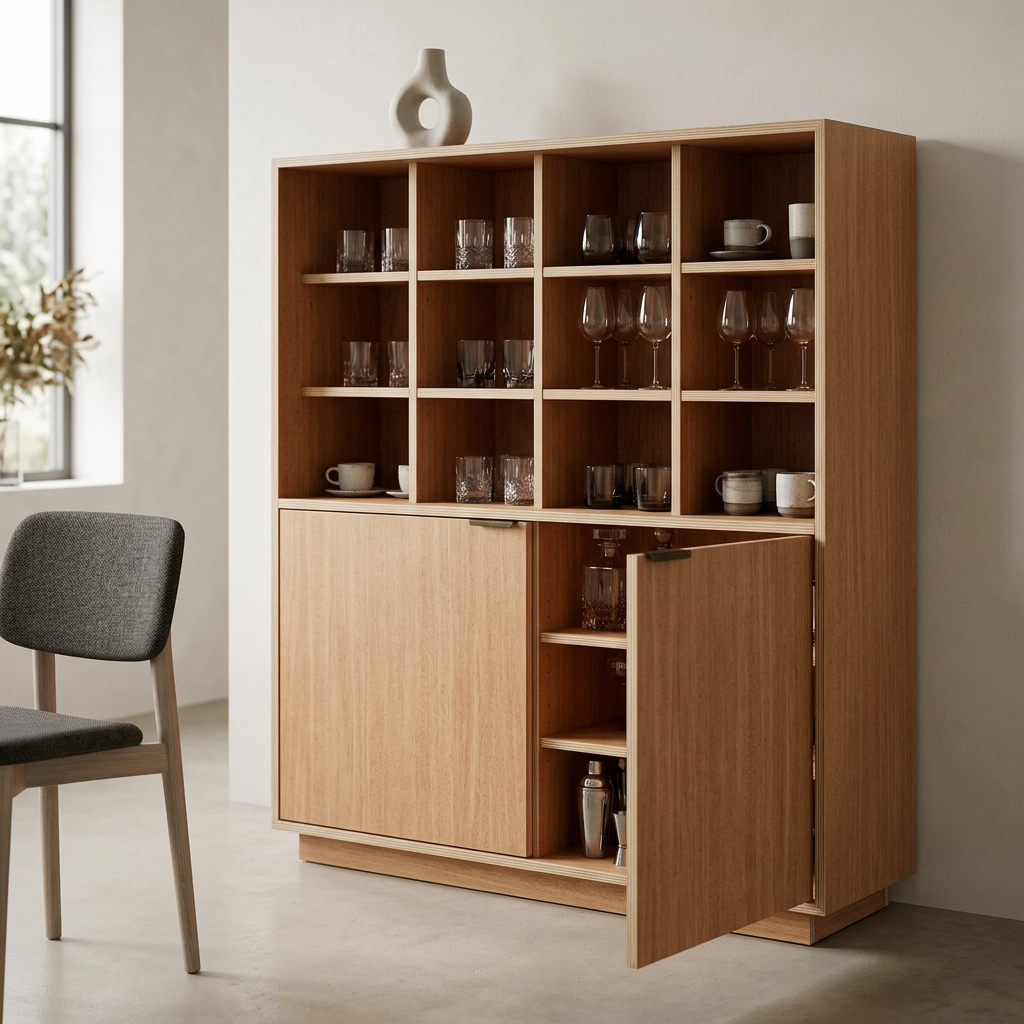 PLYWOOD DOMESTIC AF MAHOGANY 3/4 4X8A1PS