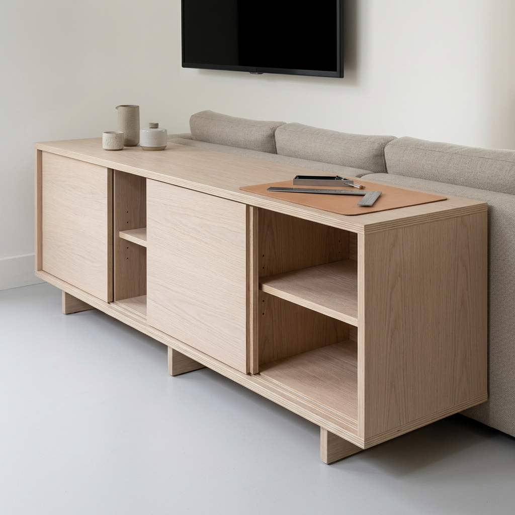 PLYWOOD WHITE OAK 4X8 19MM Made in Italy POPLAR CORE M4 DERBY B/B
