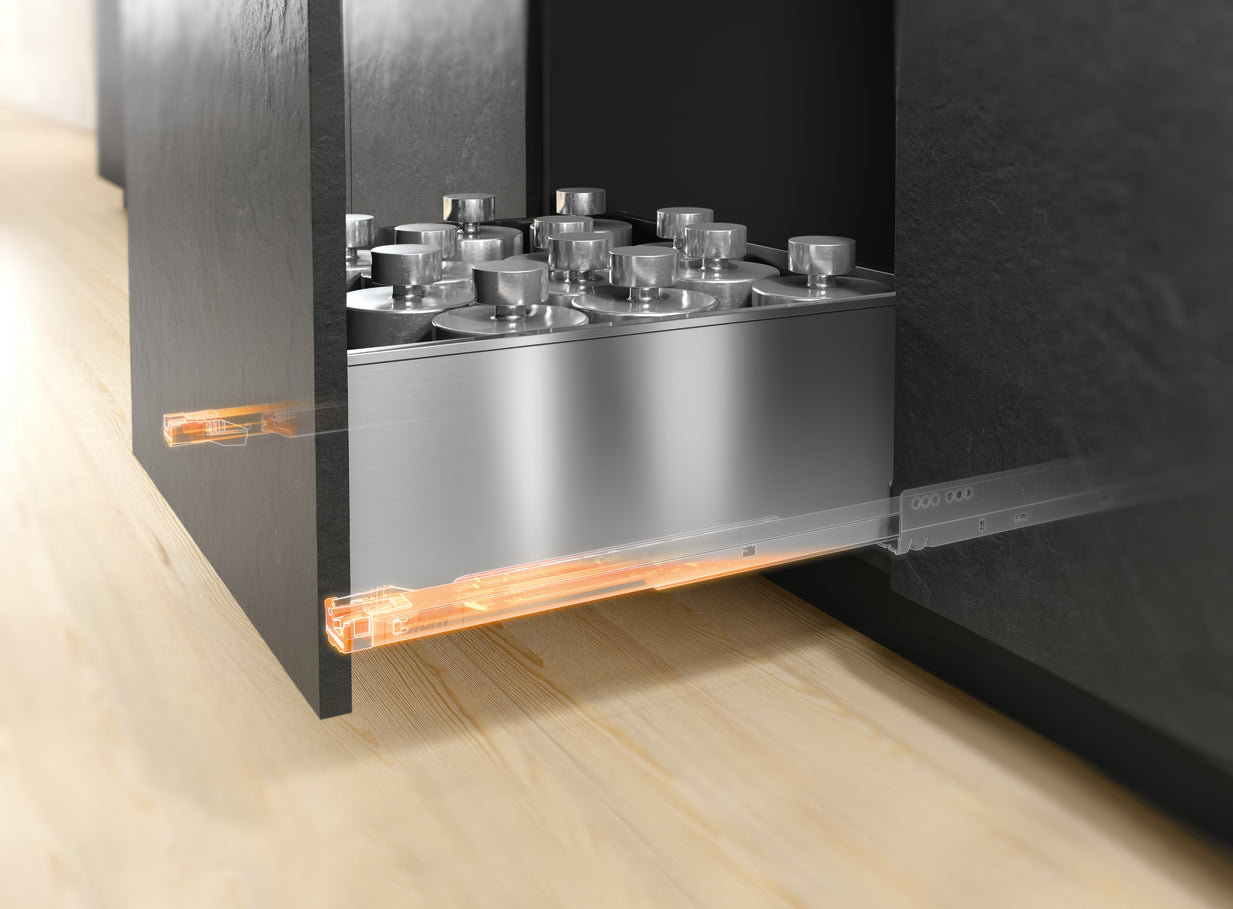 LEGRABOX N Height, Drawer Box Kit Stainless Steel Blum