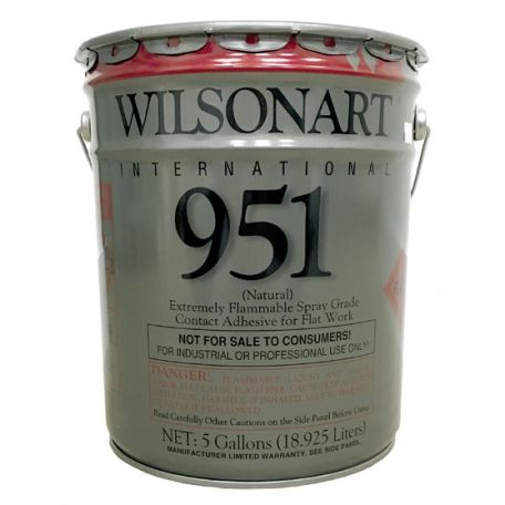 Wilsonart 950/951 Contact Adhesive, 5 Gallon