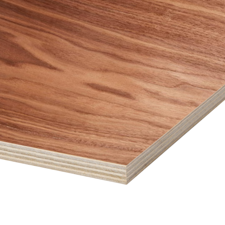 Veneer Tech Walnut Wood Veneer Plain Sliced 10 Mil 4' X 8