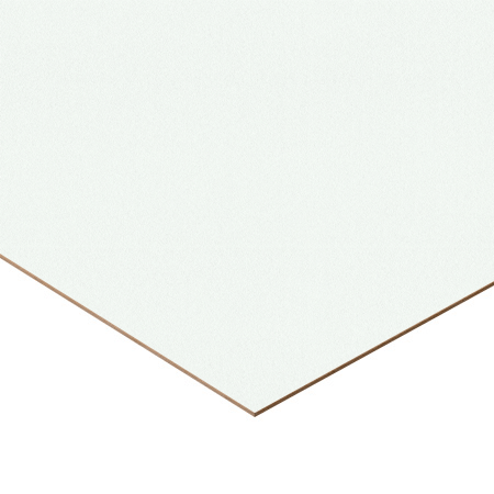 White Hardboard MDF, 1 Side (1/8 in x 30 in x 120 in)