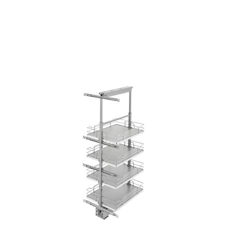 Rev-A-Shelf Soft-Close Chrome Pull Out Pantry