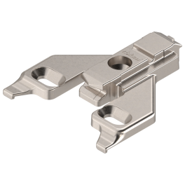 CLIP mounting plates Mounting plates for face frame applications 0mm Nickel