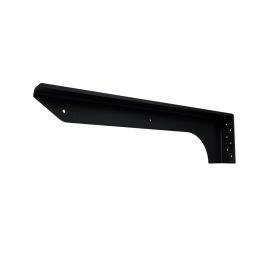 Metal Stud Front Flange Bracket - 19x1.75x5 - Flat Black - LH