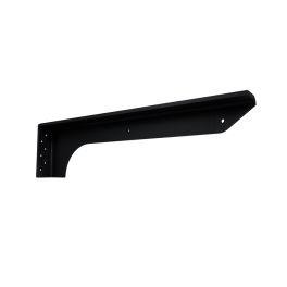 Metal Stud Front Flange Bracket - 19x1.75x5 - Flat Black - RH