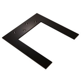 Lincoln Top Plate Hidden Countertop Support - 14x12x0.25 - Black | Federal Brace