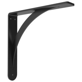 Brunswick Countertop Brackets Flat Black 16x2x16 | Federal Brace