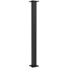 Trajan Countertop Leg Supports - 4x4x34.50 - Black | Federal Brace