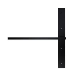 Hammam Lavatory Supports - 20x3x24 - Black | Federal Brace