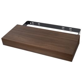 Classic Floating Shelf Systems - 24x10x3.25 - MDF/Coffee | Federal Brace
