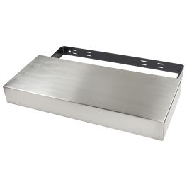 Classic Floating Shelf System - 40x10x2.75 Stainless | Federal Brace